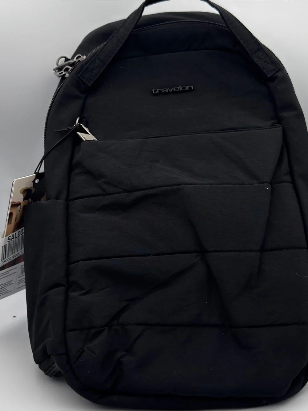 Travelon Black Everyday Anti-Theft Roam Convertible Backpack Sling, bag